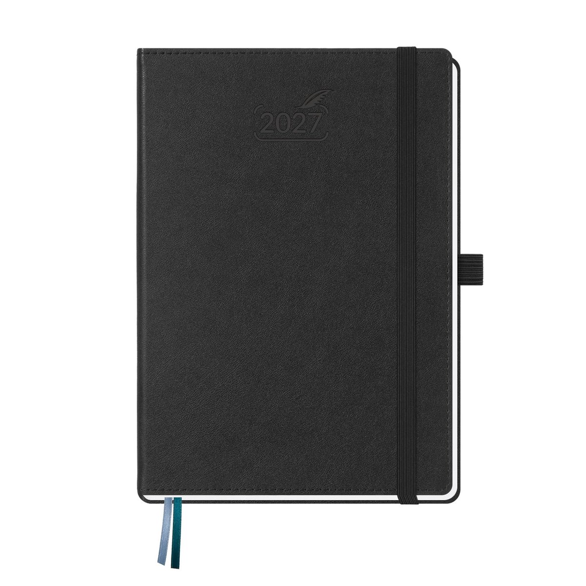Elzusha - Boekkalender A5 2027 - Weekplanner met maandindex