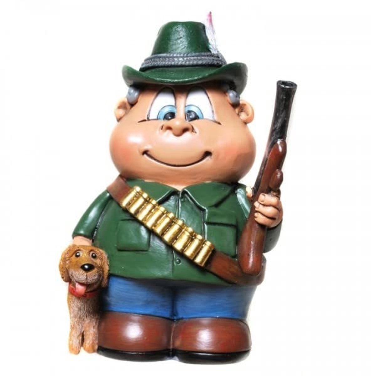 Elzusha - Piggy Bank Hunter met Wads 13x9cm