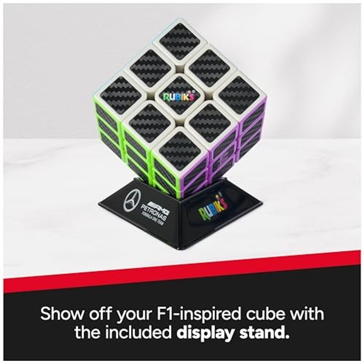 Elzusha - Rubik's Cube - Mercedes-AMG F1 Team - Carbon Fiber Design