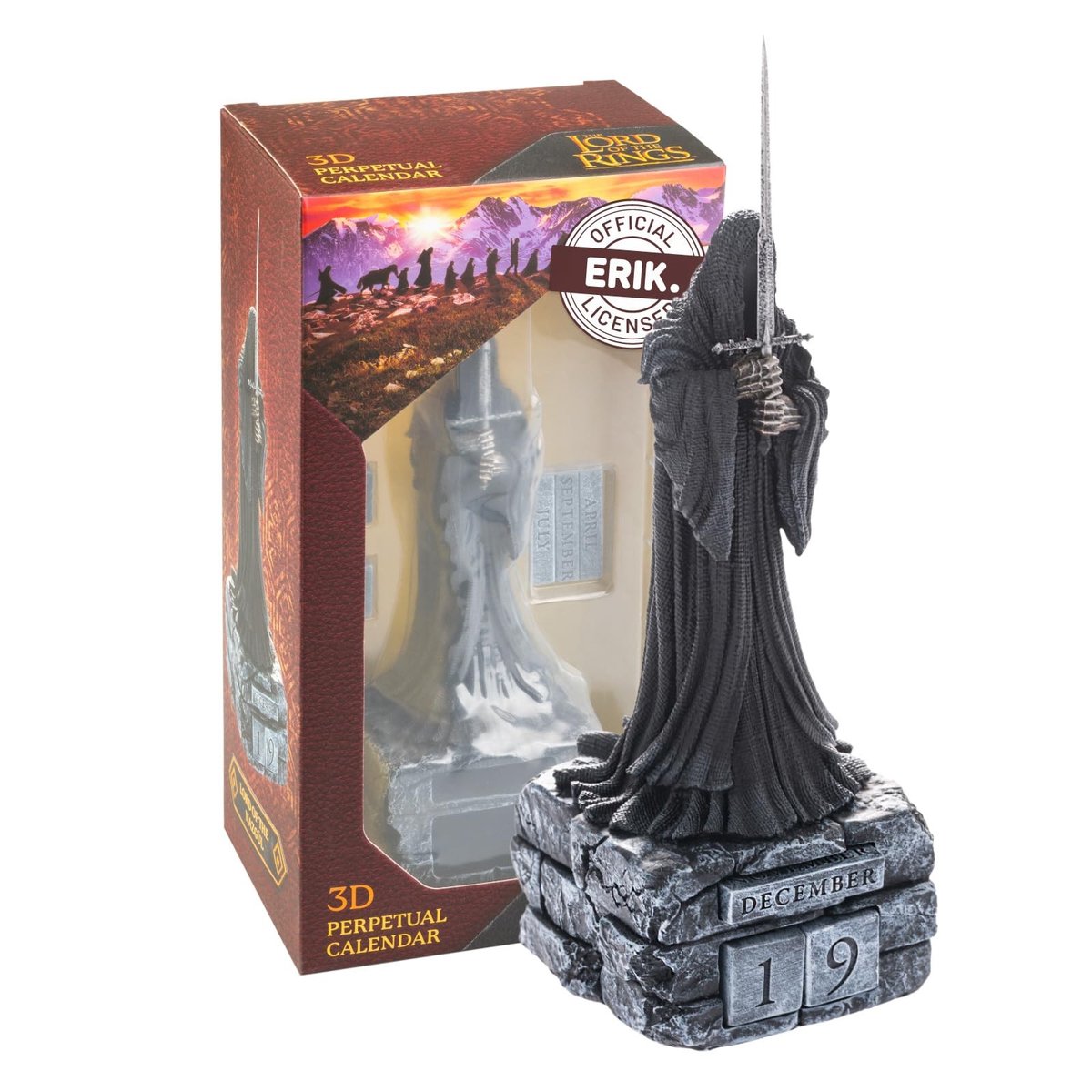 Elzusha - 3D Perpetual Calendar The Lord of the Rings
