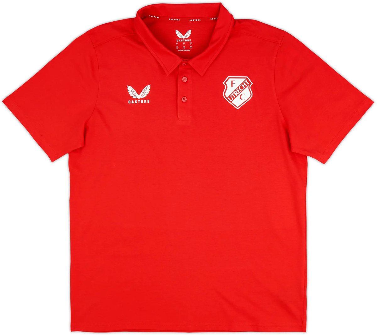 Castore polo FC Utrecht maat XL 'official item'