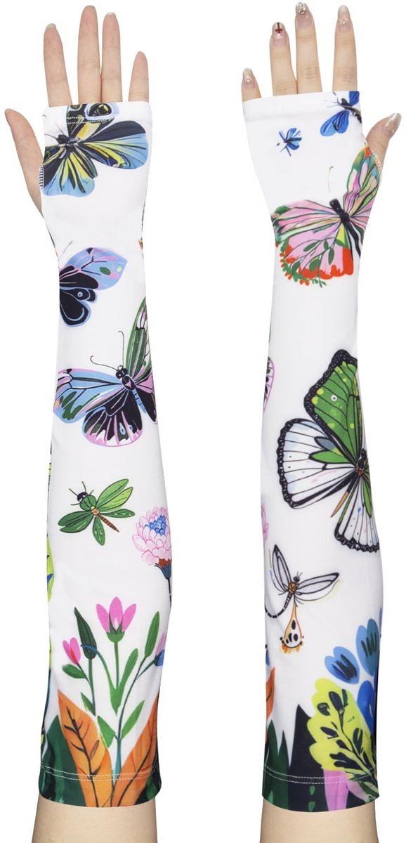 Elzusha - Lange Mouwen Tuinsleeves met UV50+ Bescherming voor Volwassenen