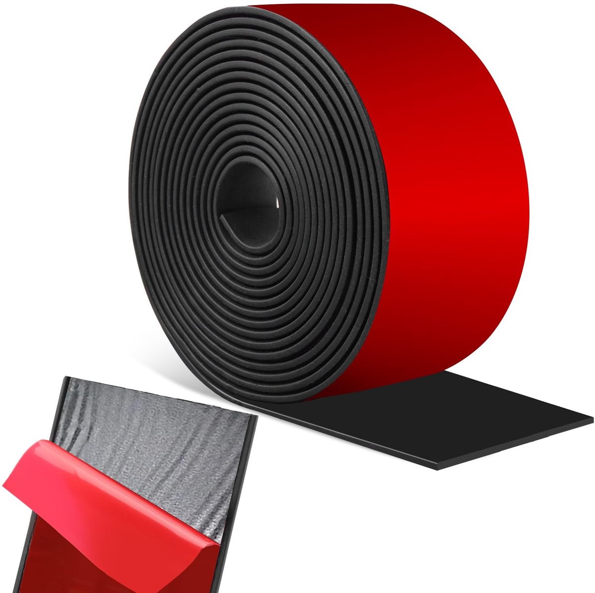 Elzusha - Neopreen Rubberstrip voor Afdichten en Vloerbescherming