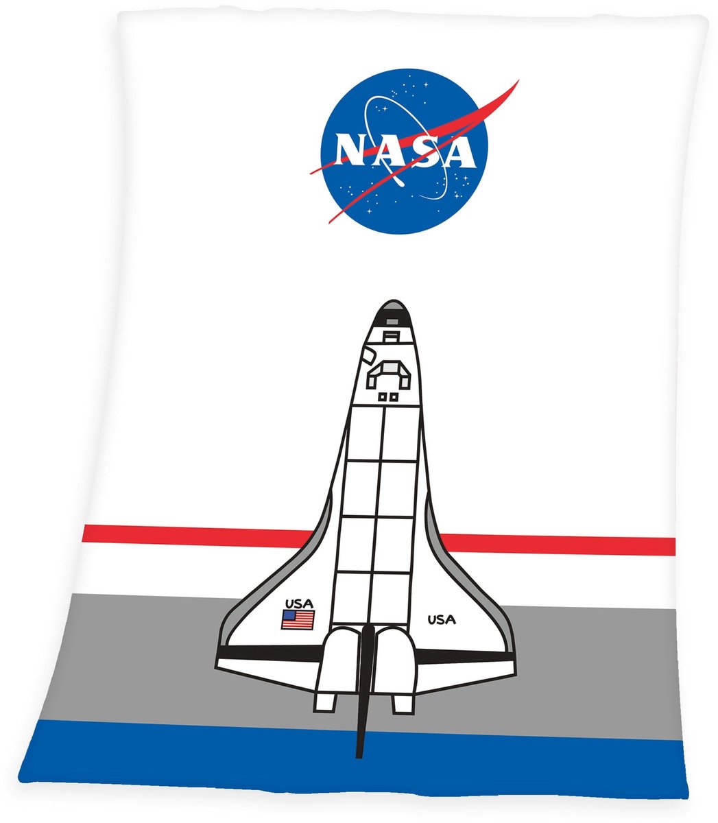 Elzusha - NASA Fleece Dekentje voor Extra Warmte