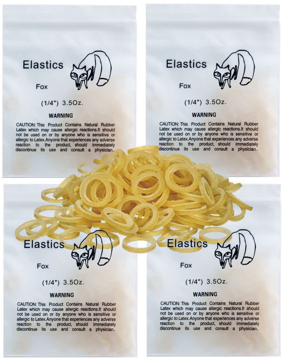 Elzusha - Orthodontische Rubber Bands Set 400 Stuks