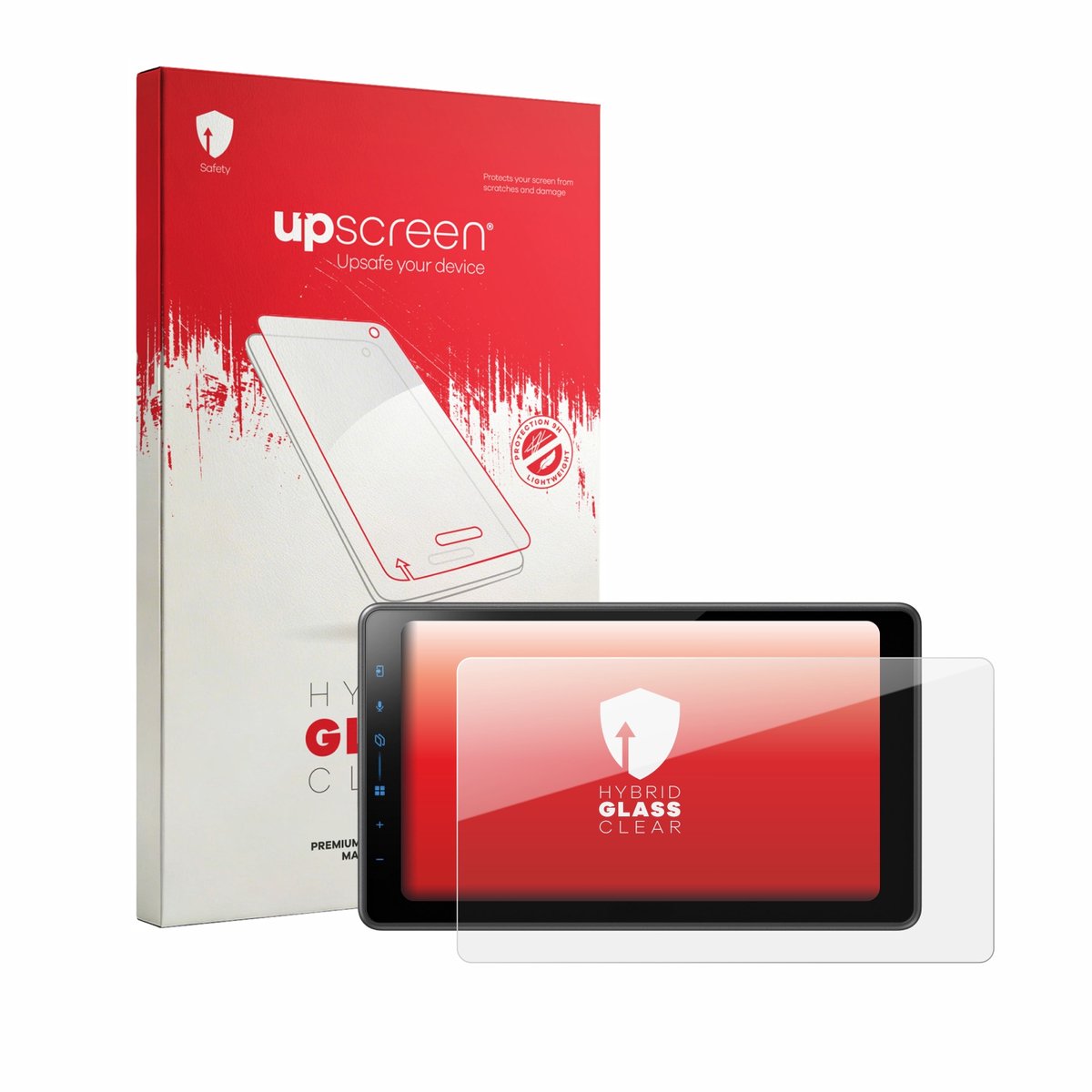 upscreen - Screenprotector voor Pioneer SPH-EVO98DAB-UNI - Folie Beschermfolie Beschermglas transparant