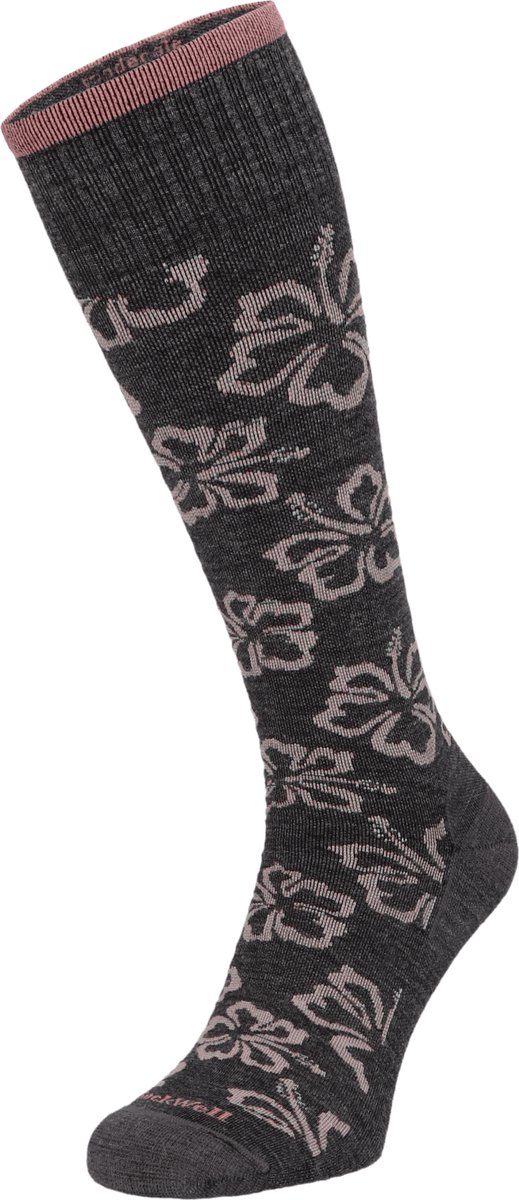 Featherweight Florista Dames Compressiesok Klasse 1 Merinowol Grijs