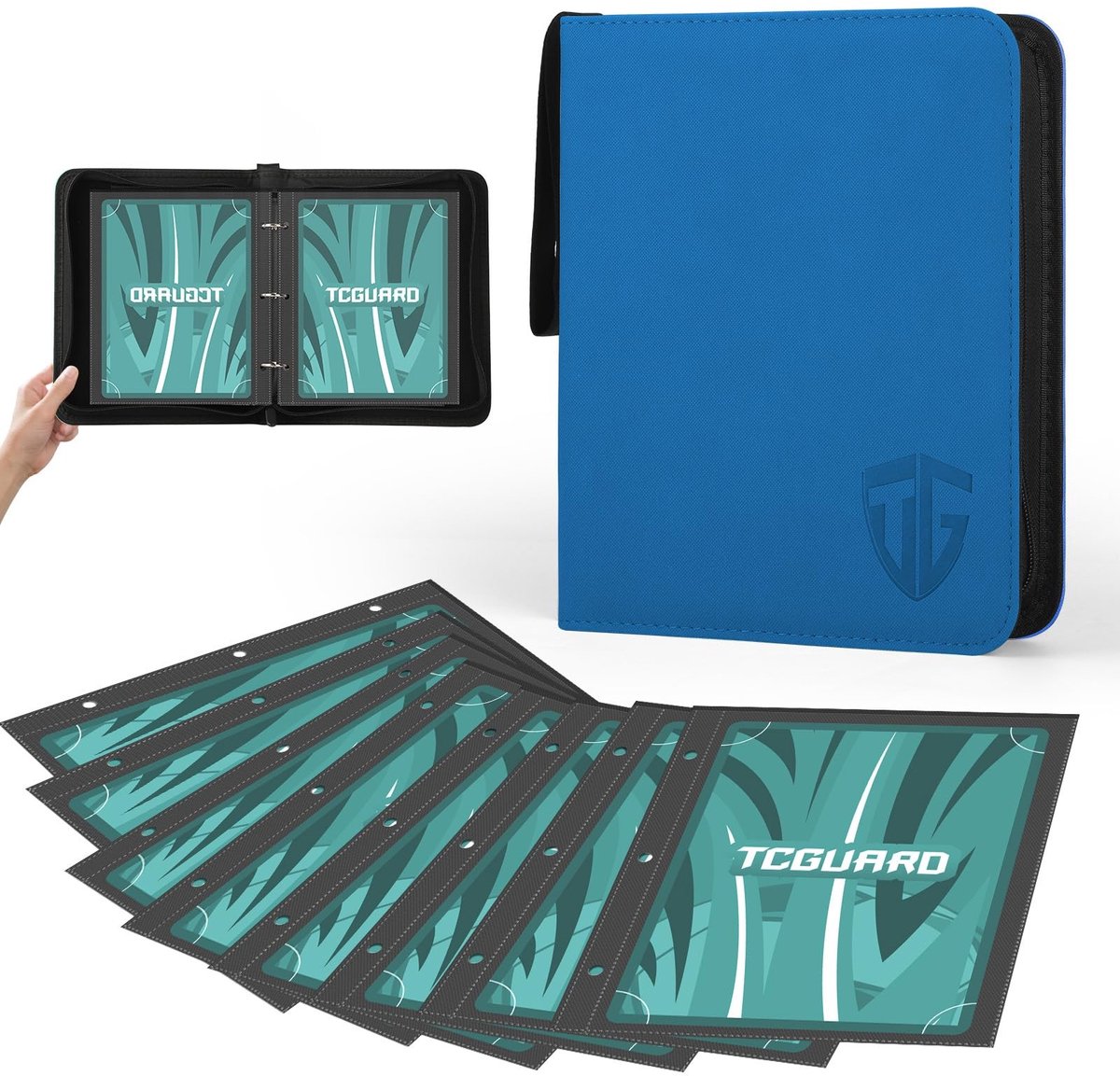 Solidchoice - Jumbo Kaartbinder - Geschikt voor Tot 100 XXL Kaarten