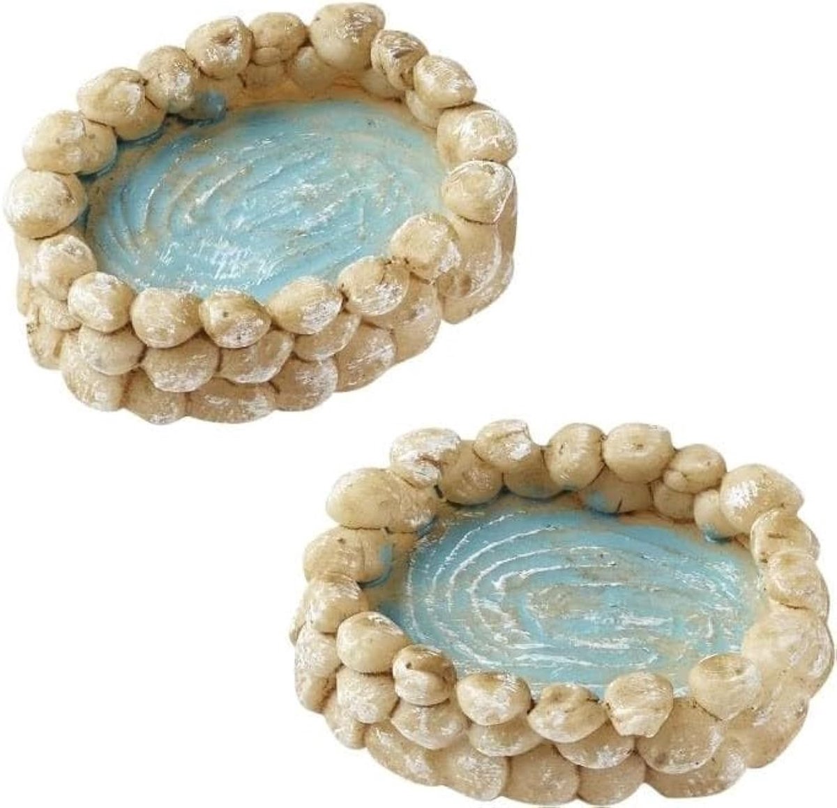 Solidchoice - Tuinvijver Decoratie - Set van 2 Stuks