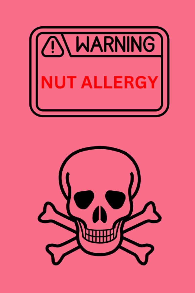 Nut Allergy Notebook: A Notebook For Nut Allergy Sufferers - Help Raise Awareness - ShopVlot