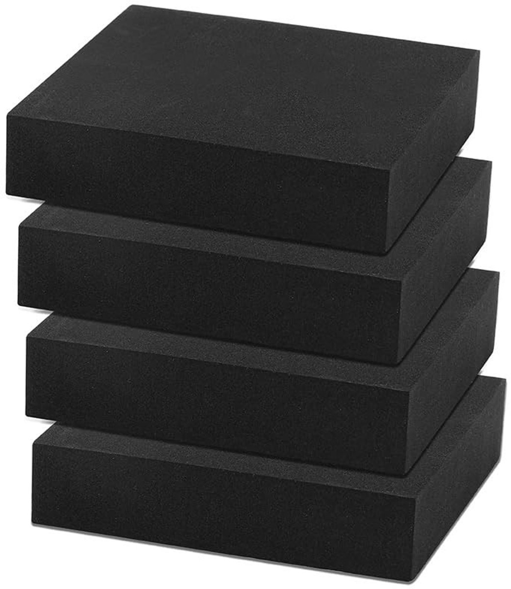 Solidchoice - Zelfklevende Schuimplaten, 20 mm Dikte, Zwart