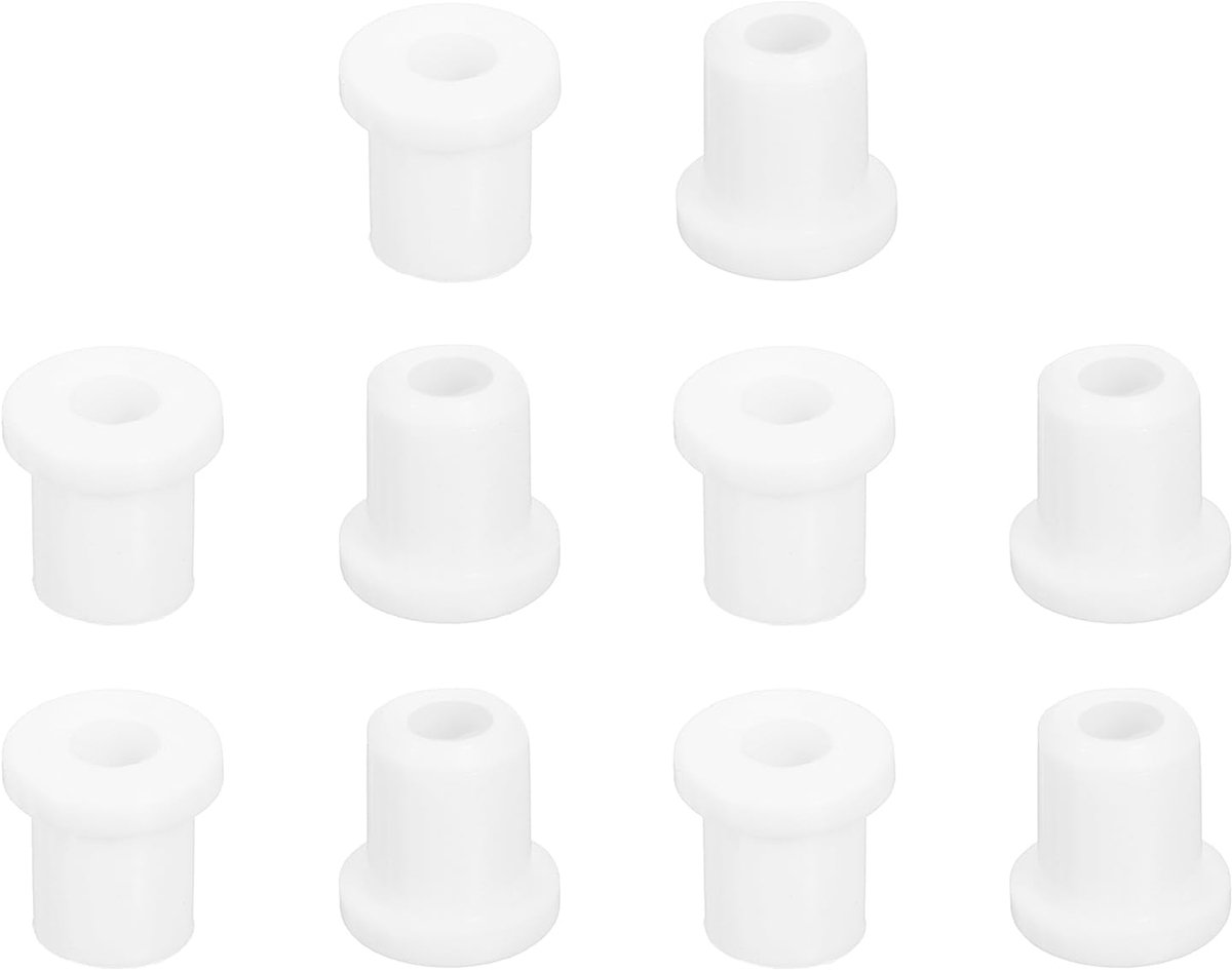 Solidchoice - 18 Stuks Rubber Kabelgrommets - Siliconen Rubber Stopper voor Draadbescherming
