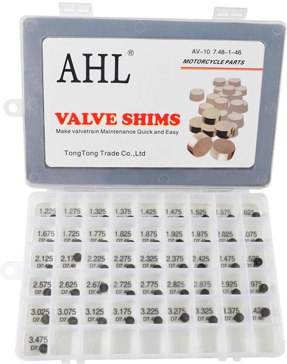 Solidchoice - 46-delige Kleppen Shim Pads Set