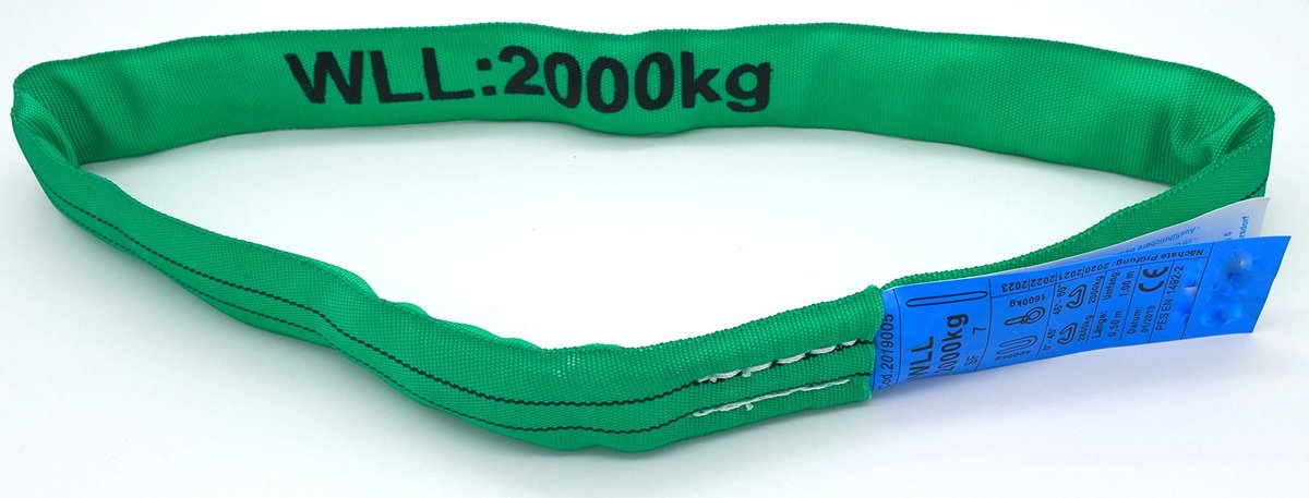 Solidchoice - Lifting Loops 2000 kg - Rond 4 meter
