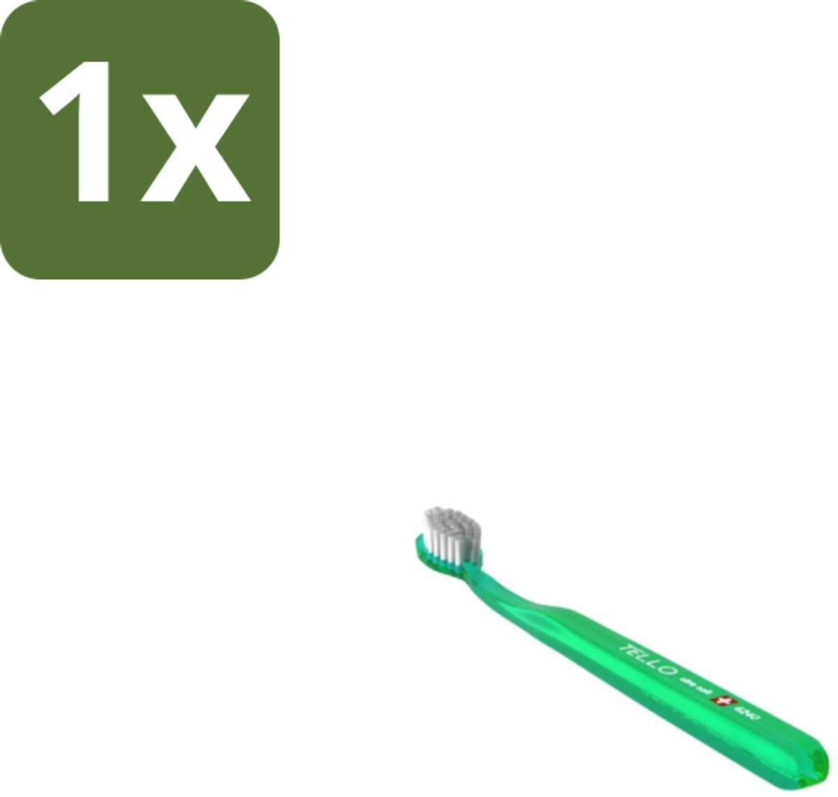 1 x Tello – Tandenborstel – Ultra Soft 6240 – Zacht - Gevoelige Tanden - Gevoelig Tandvlees - Ultrazachte Tandenborstel - Tandenborstel Voor Gevoelig Tandvlees - Reiniging Zonder Irritatie