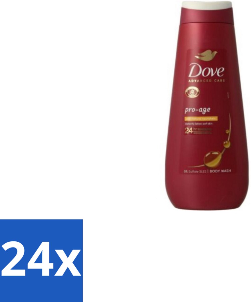 Dove – Douchegel – Pro Age Body Wash – 400 ml - Voordeelverpakking - 24 stuks