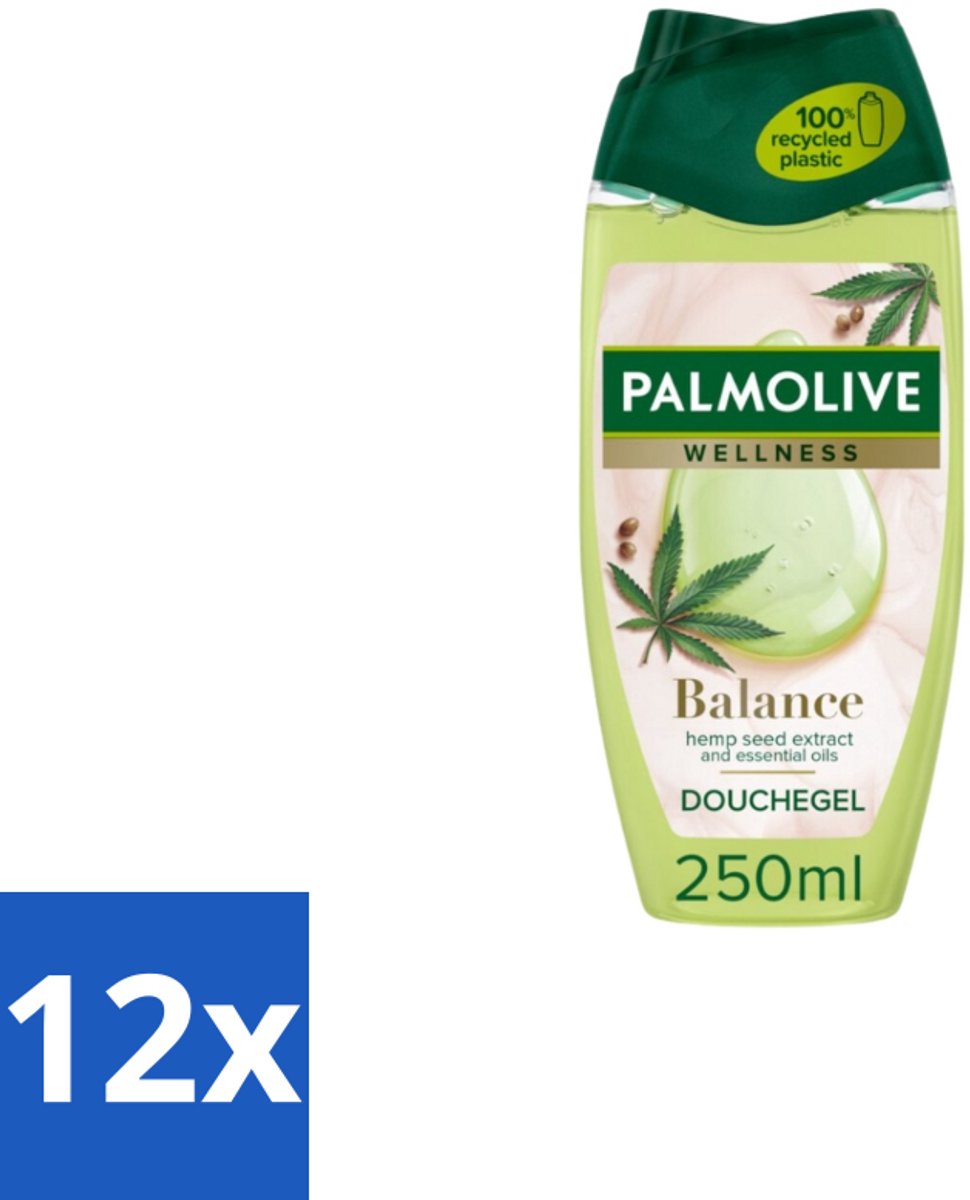 Palmolive – Douchegel – Nourish & Revive – 500 ml - Voordeelverpakking - 12 stuks