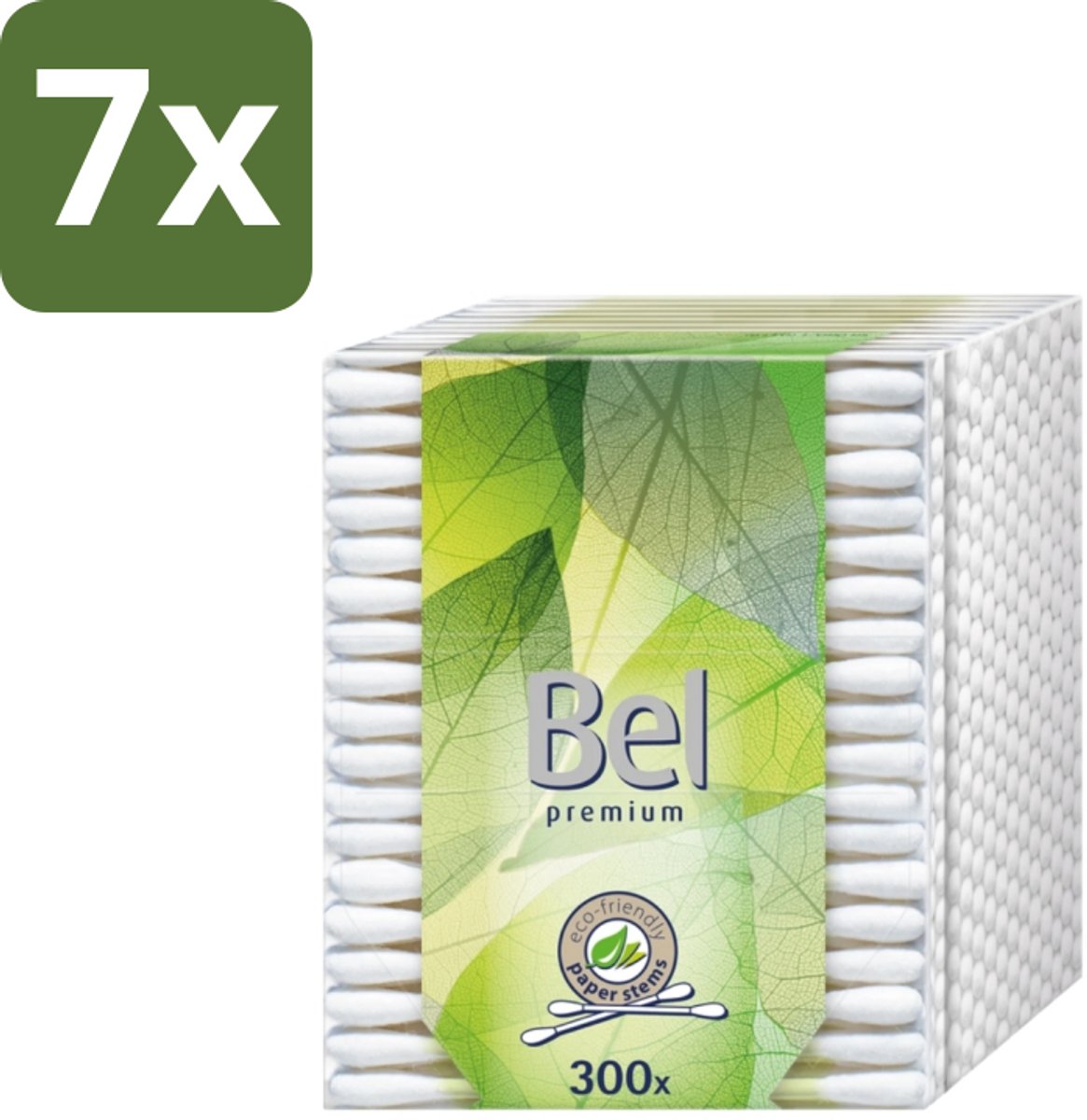 7 x Cotton Buds – Wattenstaafjes – Premium – Katoen - Wattenstaafjes - Katoen - Hygiëne - Make-up - Babyverzorging