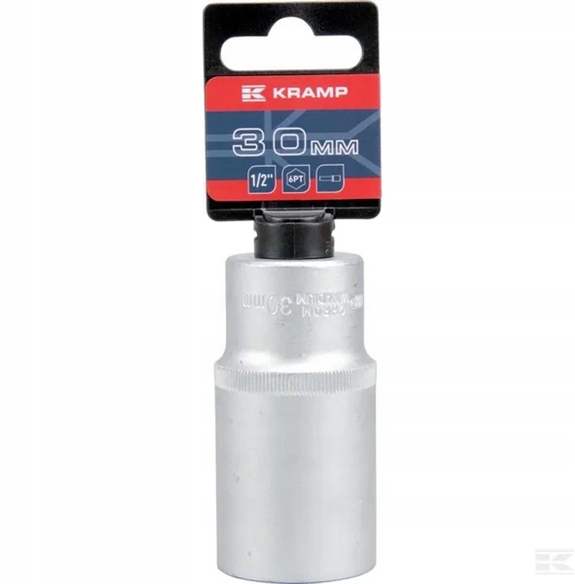 Verlengde 6-kant Dop 1/2" 30 mm - Professioneel Gereedschap