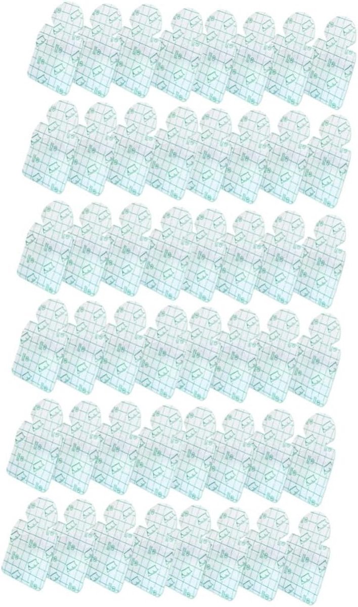 Hielkussens - Hielstickers - Voetverzorging - Hydraterend - 60 stuks - Transparant