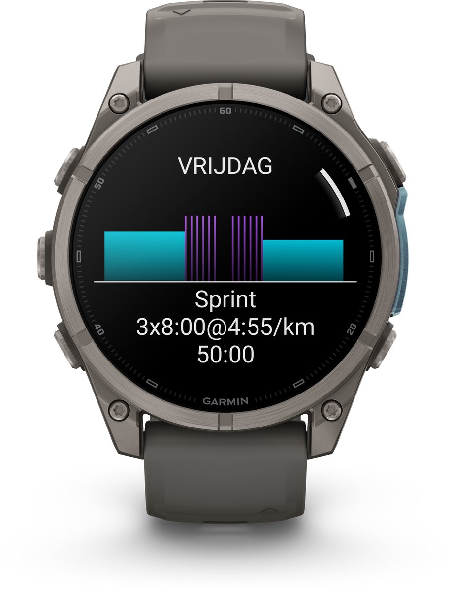 Garmin fēnix 9 - Multisport GPS Smartwatch - 47 mm thumbnail 6