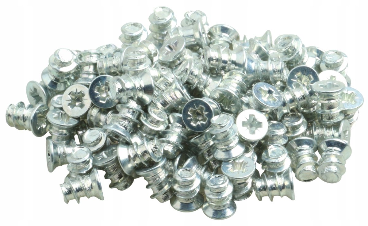 Euro Schroeven voor Meubels en Hout - 6x9.5mm - 100 Stuks