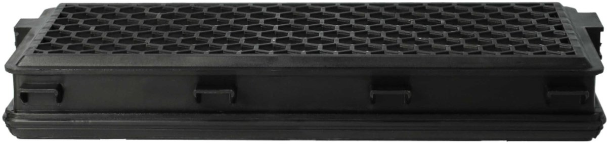 vhbw 2 stofzuigerfilters, compatibel met Miele Complete C3, C2 Jubilee Powerline, C2 Tango Ecoline en C2 stofzuigers – HEPA-uitlaatfilters, zwart en wit