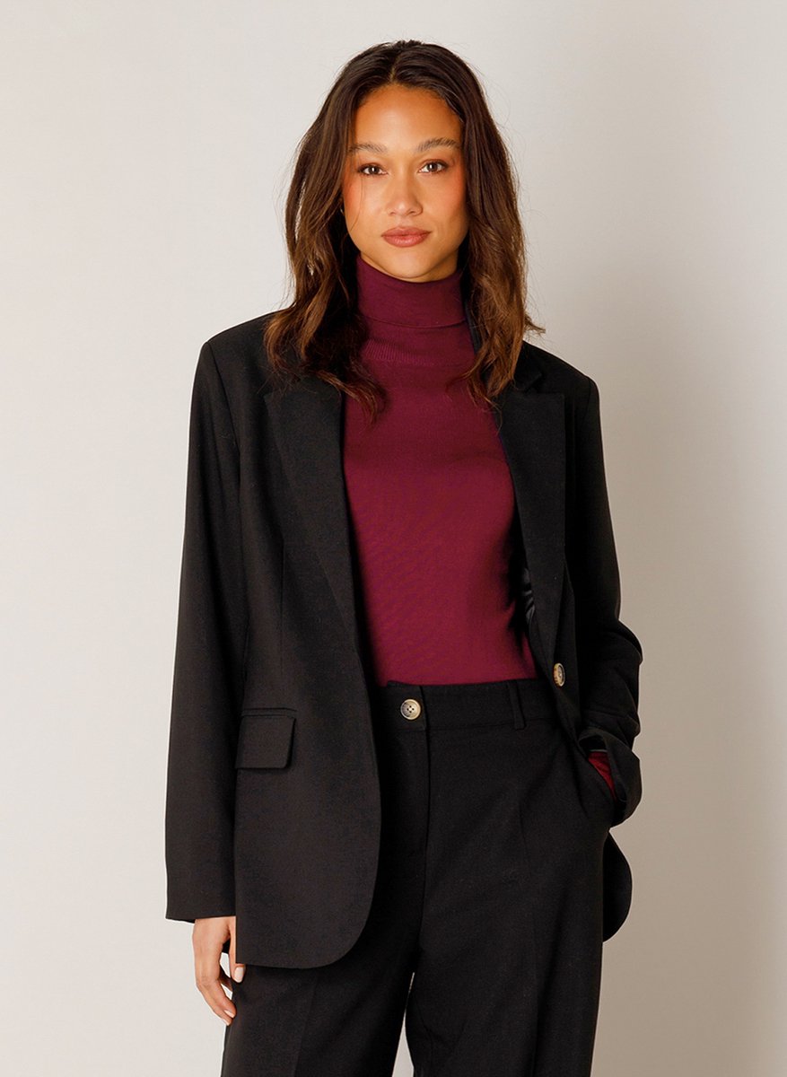 BASE LEVEL Yella Blazers - Black - maat 44