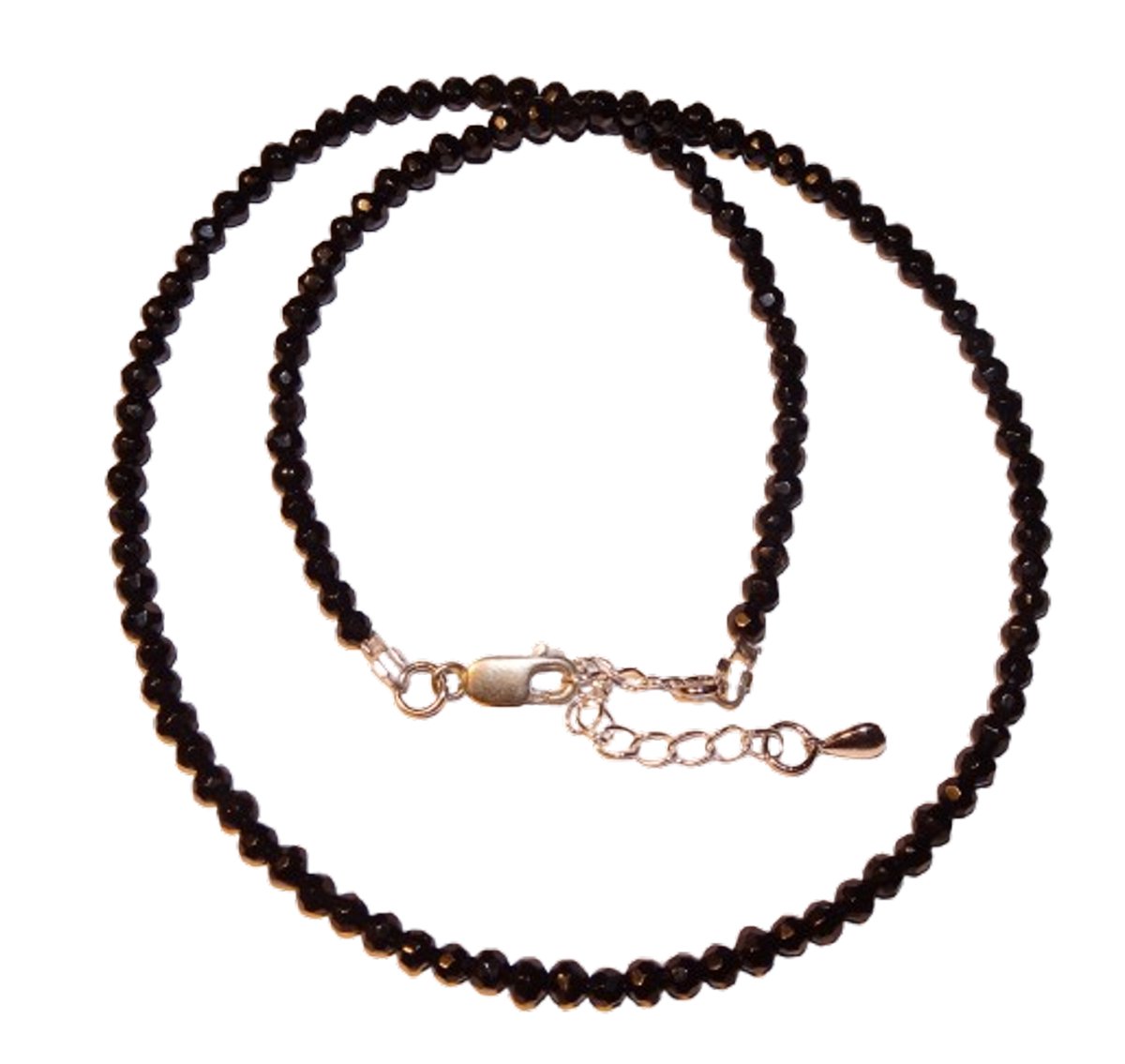 Facet Onyx Collier