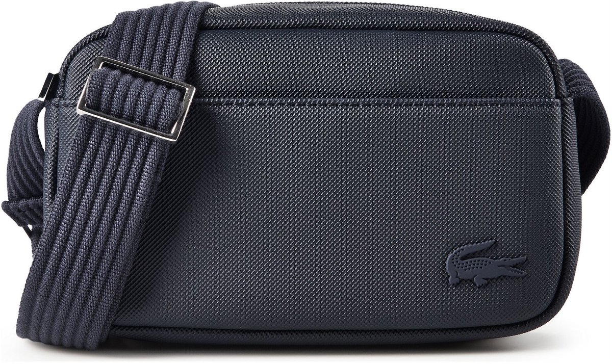 LACOSTE schoudertas Reporter Bag Marine donkerblauw