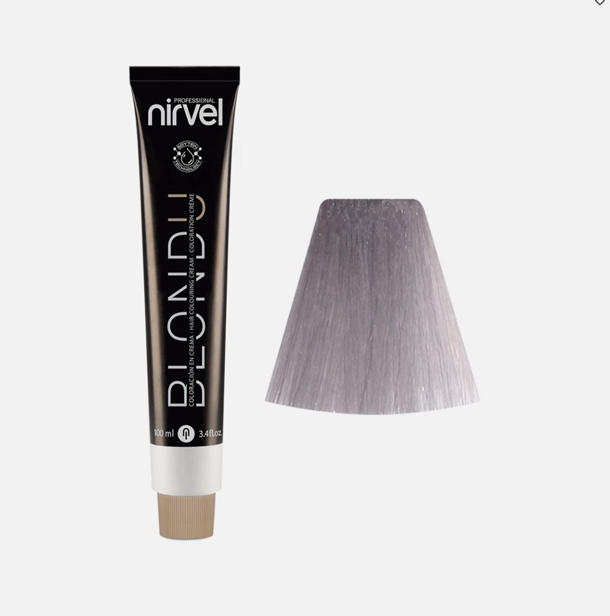 Nirvel BLOND U M-00 Clear / Mengen en verdunnen basis voor blonde tinten 100 ml