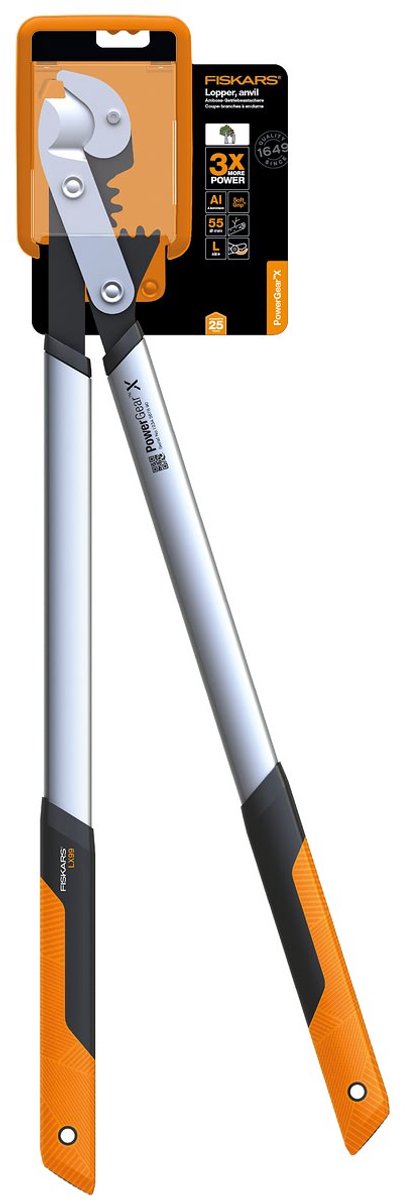 Fiskars PowerGear X Coupe-branches à enclume LX99 - L - 80 cm