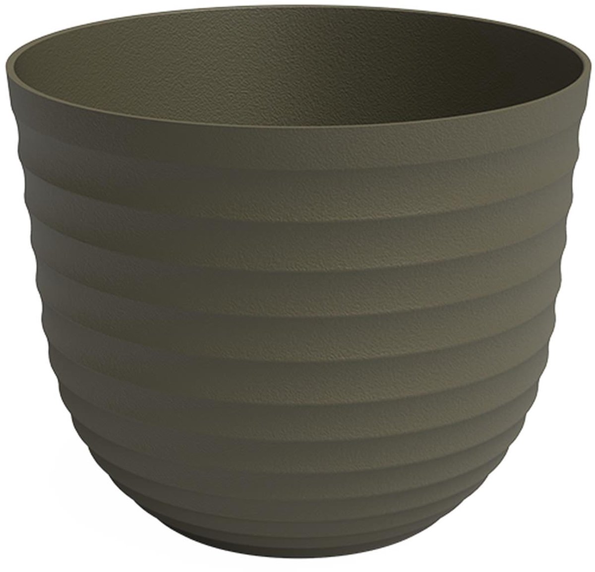 artevasi HAVANA WAVES Bloempot Moss Green Ø 40 cm - Kunststof