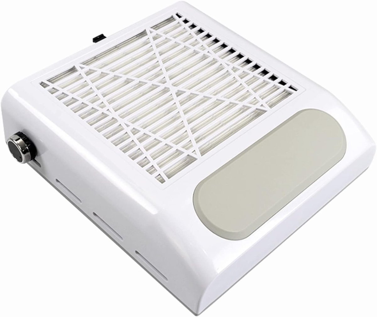 VH Supplies® Nagel Afzuiger - Nail Dust Collector - Stofafzuiger Manicure - Nageltafel - Wit