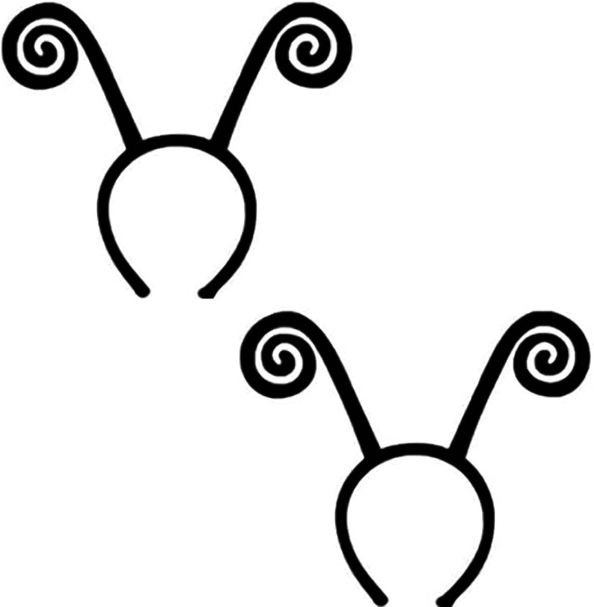 Verstelbare zwarte fluwelen haarband met vlinderanten voor themafeesten, bijenkostuums en accessoires voor volwassenen