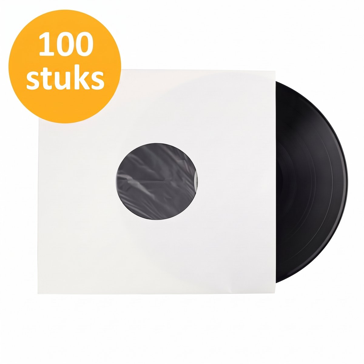 VDD - Vinyl hoezen - Vinyl beschermers - Papersleeves - 100 stuks