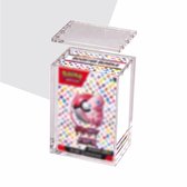 Acrythic Boosterbundel Acryl Case - Geschikt Voor Pokemon Boosterbundle (Let op: Oude Type) - 99% UV Protectie - Sterke Magneetsluiting - Met Rubberen Voetjes - Transparante TCG Beschermbox