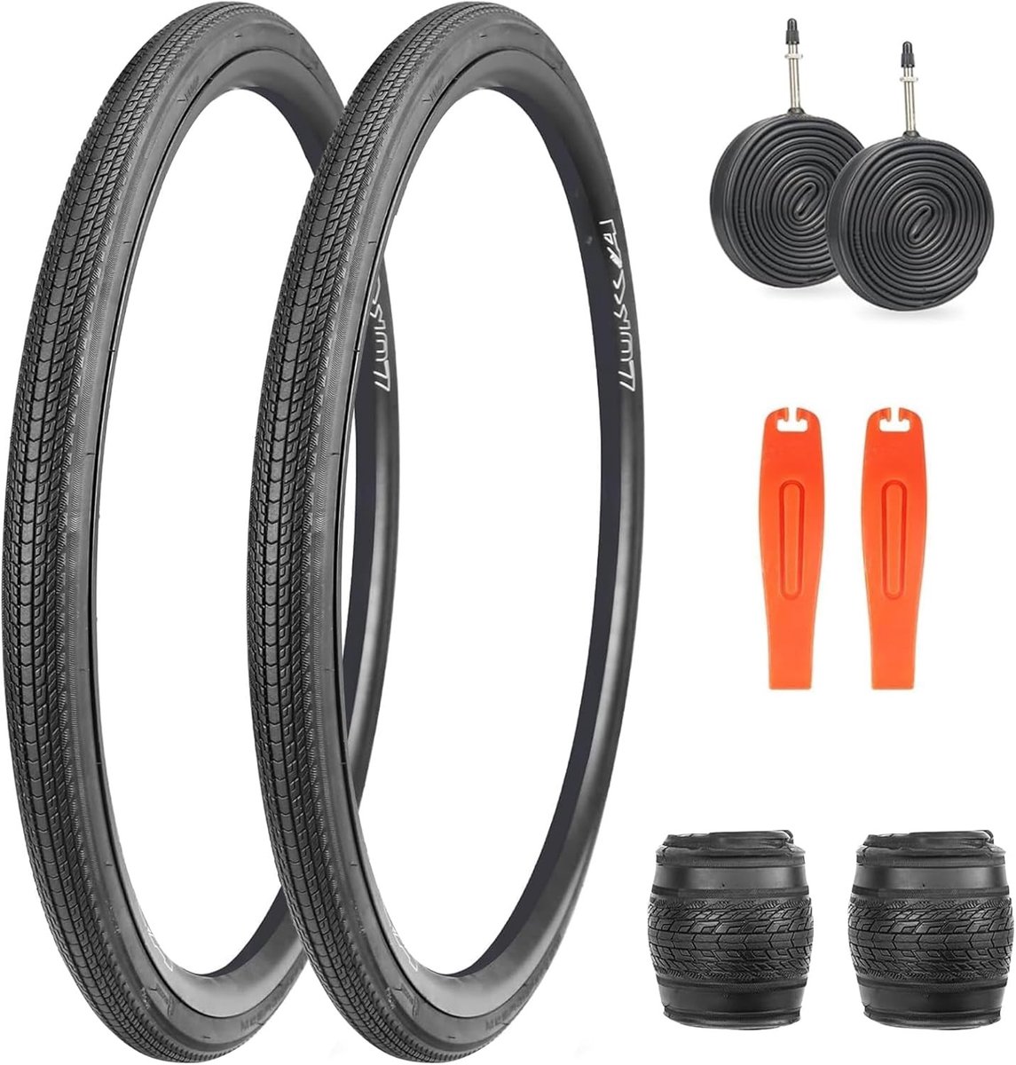 28 Inch Opvouwbare Fietsbanden 700 x 35C - Duurzame Vervangingsbanden met Binnenbanden voor Plus Fietsen