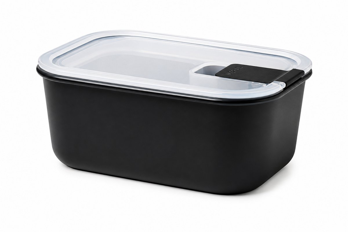 Mepal vershouddoos EasyClip - 1000 ml - Voorraaddoos - Nordic black
