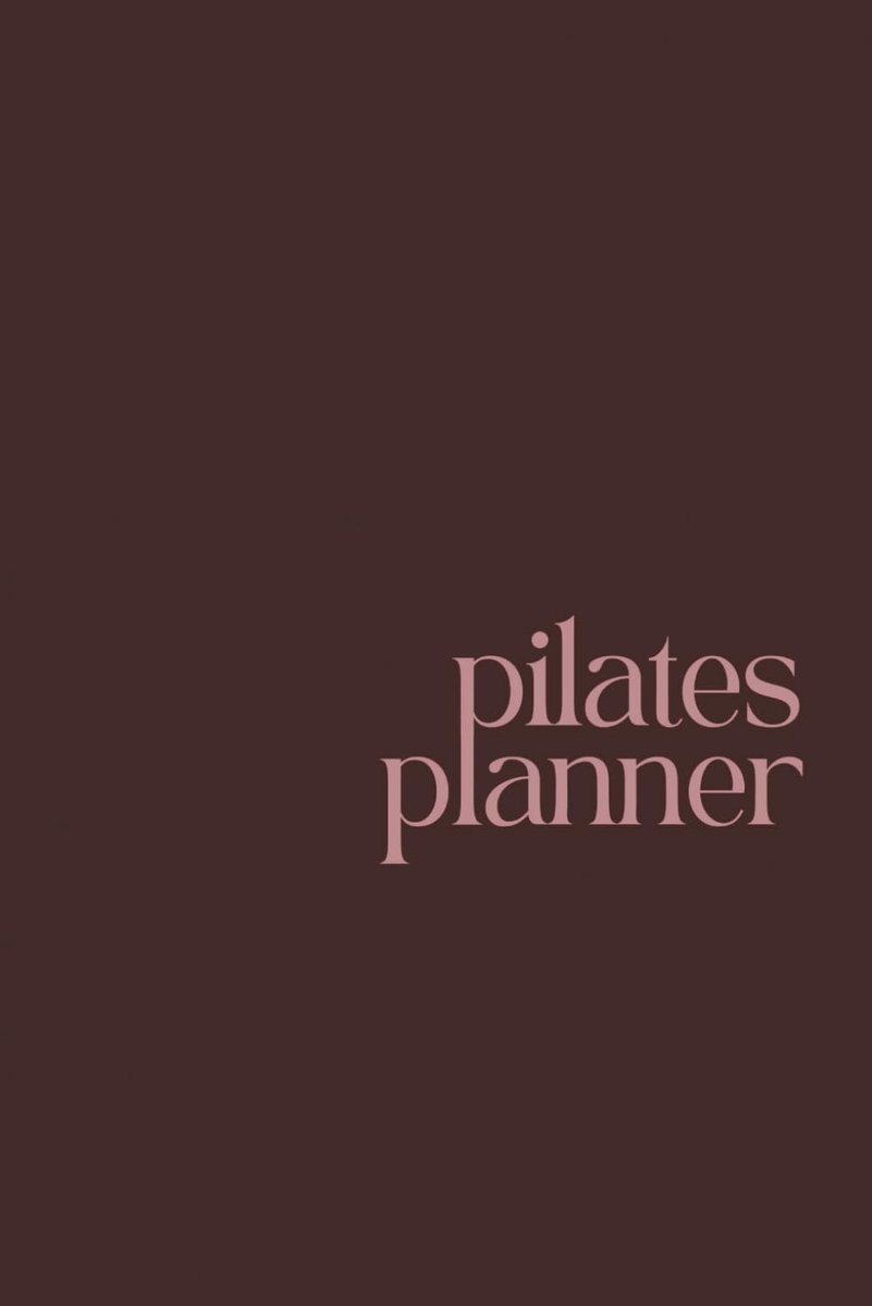 Pilates Planner: Pilates Class Planning Template for Instructors & Students - ShopVlot