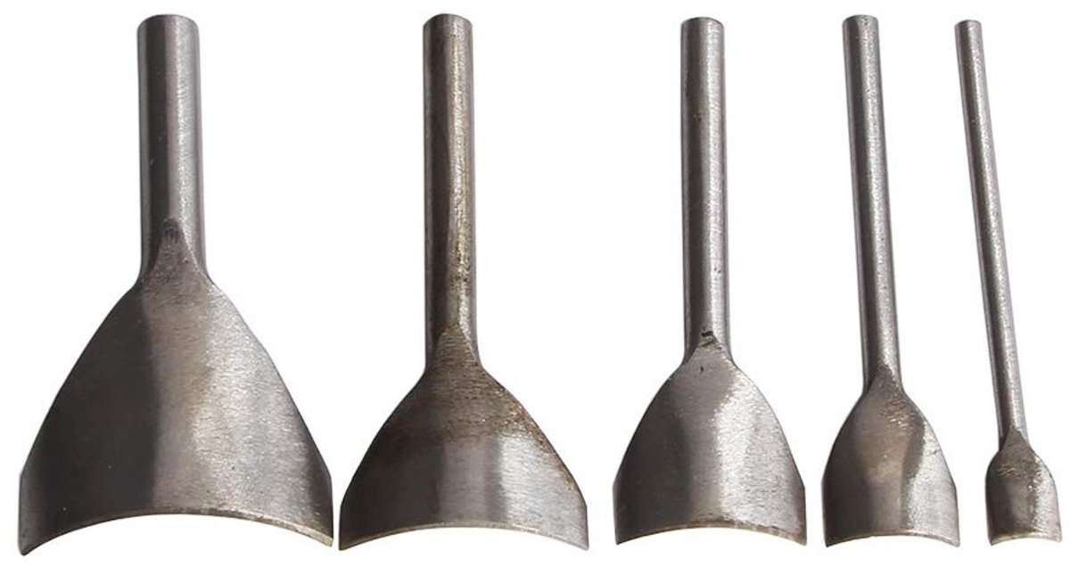 Boogvormige Lederen Ambachten CutterPunch - Boogvormig - 10 mm - Stalen Gereedschap voor Kunstenaars en Amateurs