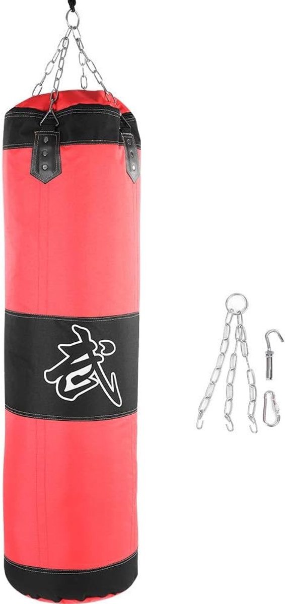 Lege Hangende Bokszak voor Kickboksen, Muay Thai en Boksen - Ideaal voor Volwassenen, Tieners en Kinderen in Diverse Kleuren en Maten