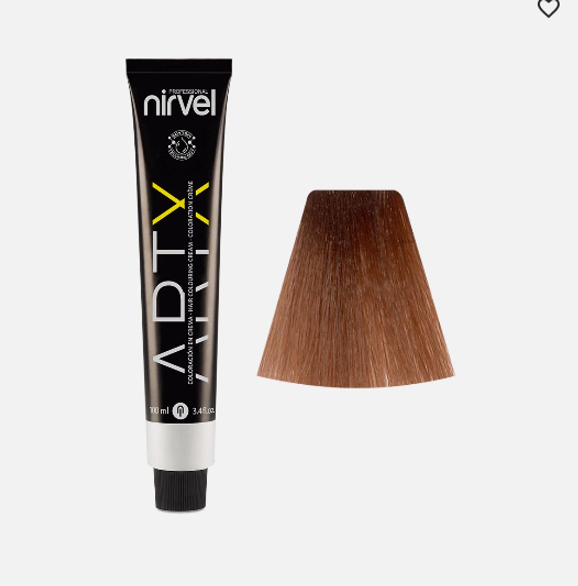 Nirvel ARTX Kleurcrème Natuurlijk Lichtblond 8 / Permanente Haarkleur met Soytein Technologie 100 ml
