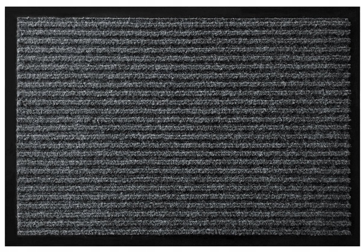 Deurmat Clin 60 x 80 cm Antislip - Grijs