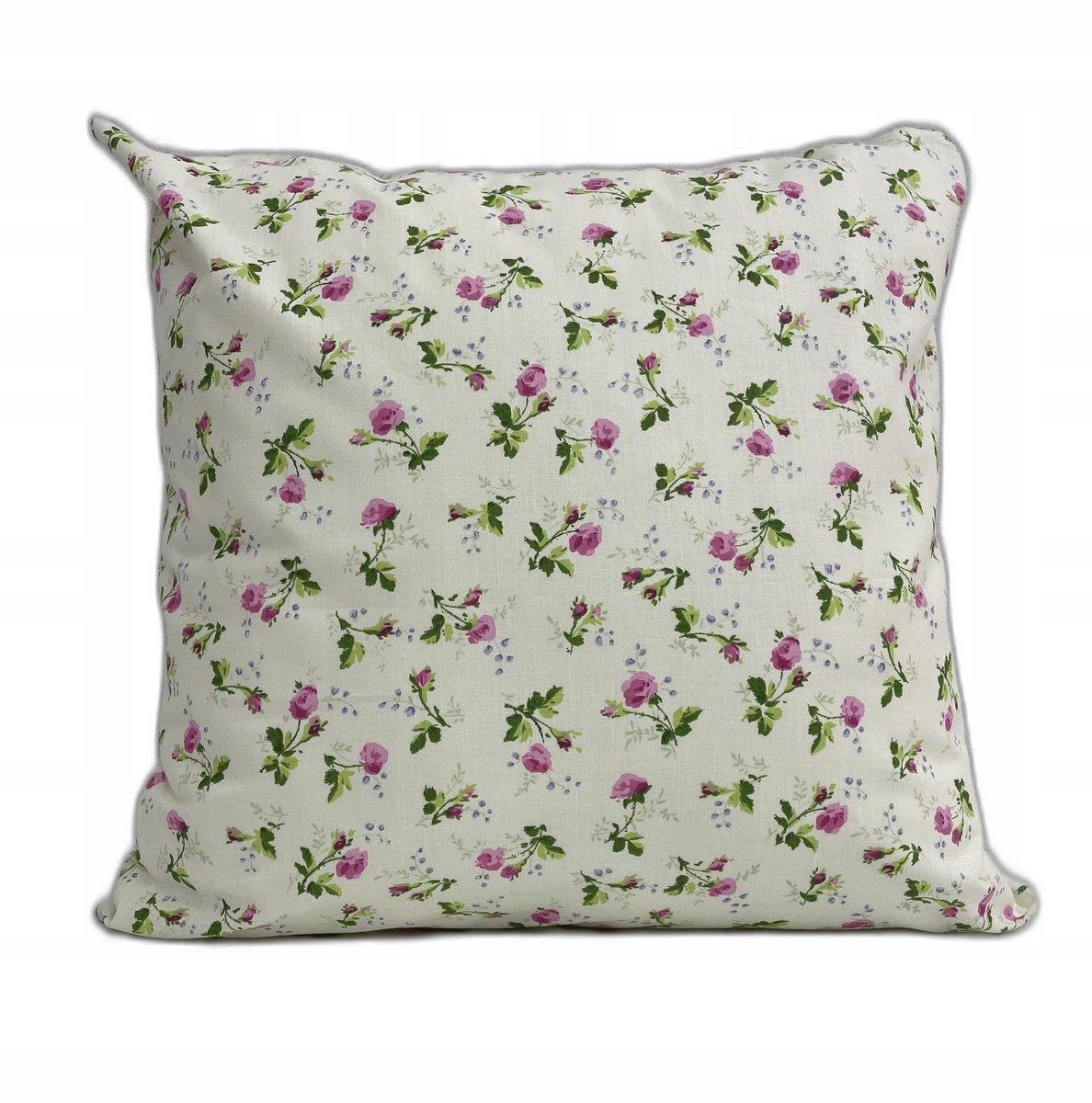 Decoratieve Katoenen Kussensloop Bloemmotief 40x40 cm
