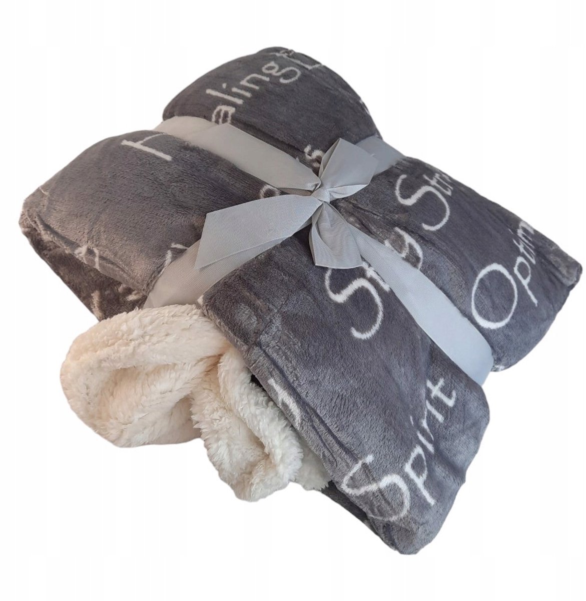 Huggaroo Luxe Plaid 120x160cm - Extra Zacht Flanel & Sherpa