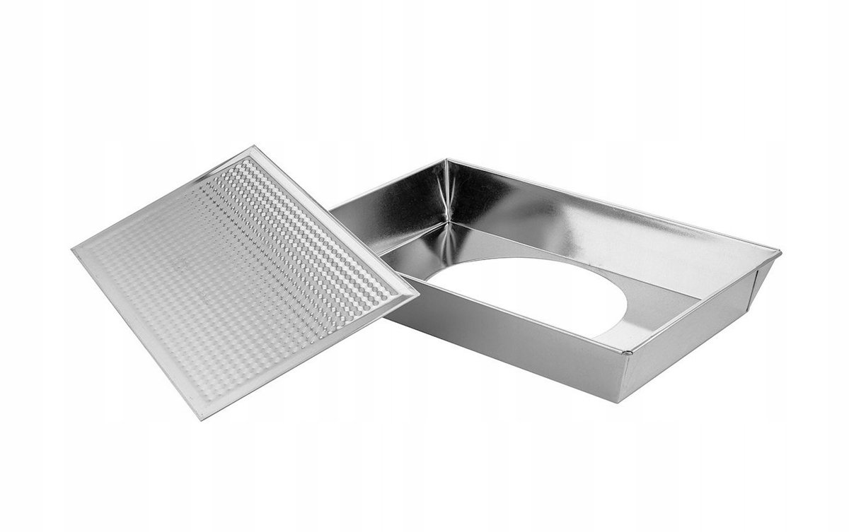 Bakvorm met Uitneembare Bodem 30x24 cm - Rechthoekig Metaal
