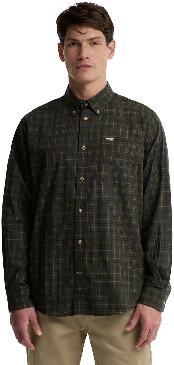 Barbour casual overhemd groen