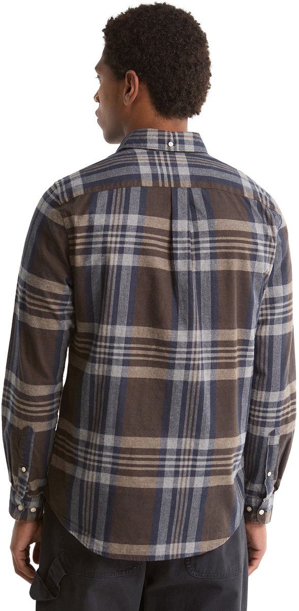 Barbour casual overhemd bruin