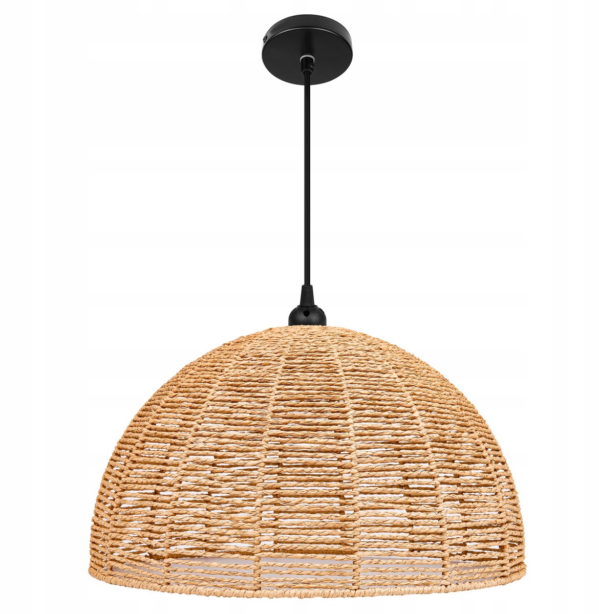 Bamboe Hanglamp E27 40cm Boho Stijl - Natuurlijk & Sfeervol